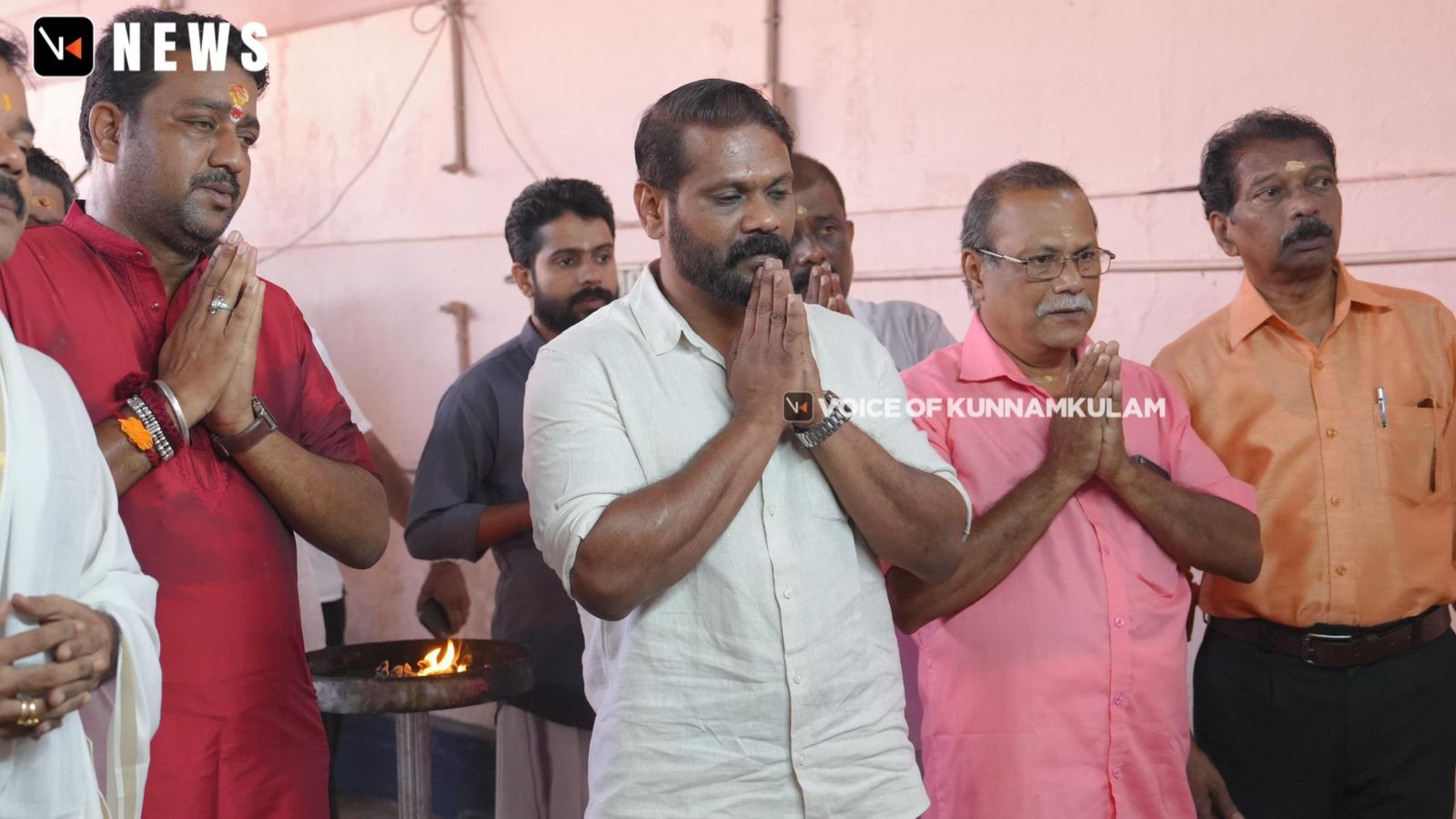 കുന്നംകുളം നിയോജക മണ്ഡലം എൻ.ഡി.എ സ്ഥാനാർത്ഥി കെ.ആർ രജിലിന്റെ പ്രചരണം ആരംഭിച്ചു