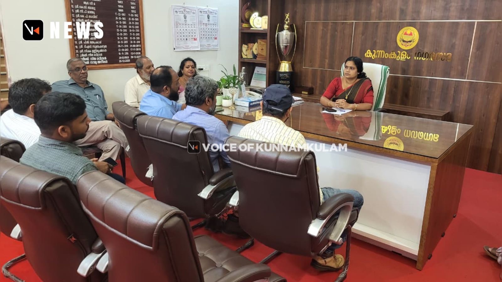 കുറുക്കൻപാറ പാചകവാതക പൈപ്പ്‌ലൈൻ അപകടം: കുന്നംകുളം നഗരസഭ അടിയന്തര യോഗം വിളിച്ചു; ജനങ്ങളുടെ ആശങ്ക പരിഹരിക്കണമെന്ന് ചെയർപേഴ്‌സൺ